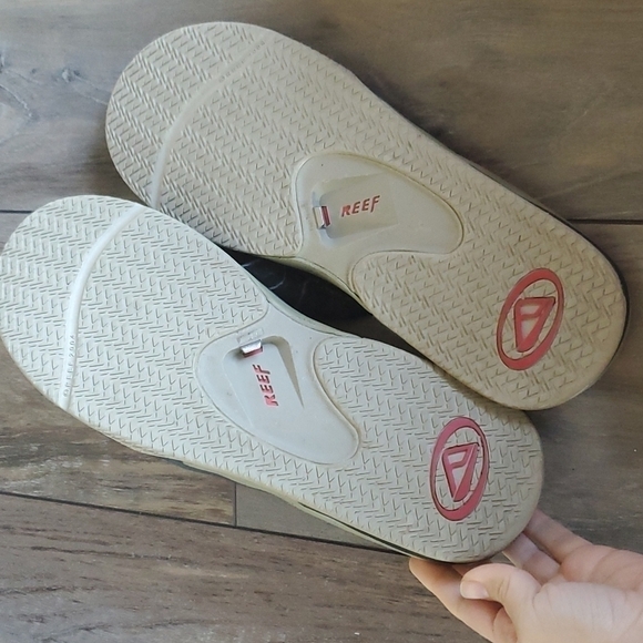 Reef Mens Mick Fanning Flip Flop Outdoor Sandals shoes sz 14 - Picture 8 of 10
